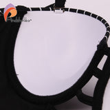 New Sexy Striped One-Piece Swimsuit 2021  Swimwear Backless Bodysuits Summer Beach Bathing Suit